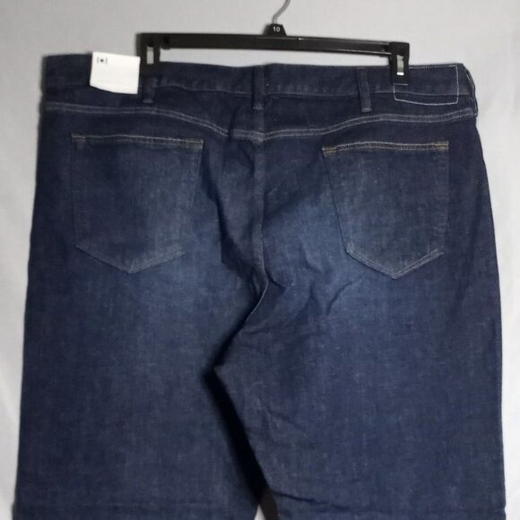 Banana Republic Straight Fit Men's Straight Leg Dark Wash Jeans Size 42x32 NWT - Picture 5 of 9